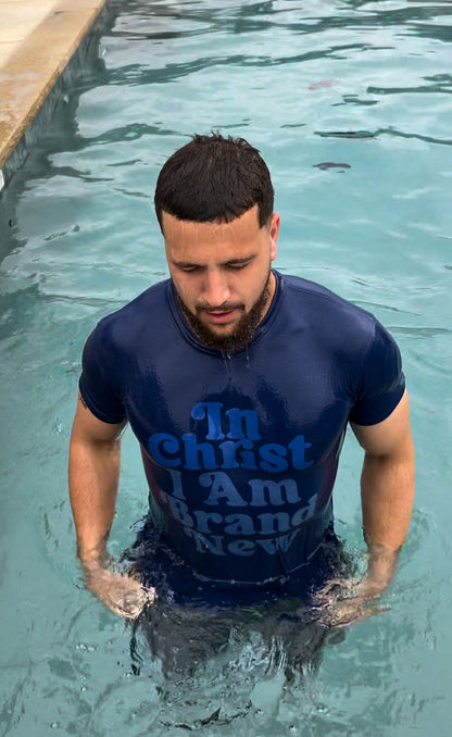 "In Christ I Am Brand New" Drip T-Shirt